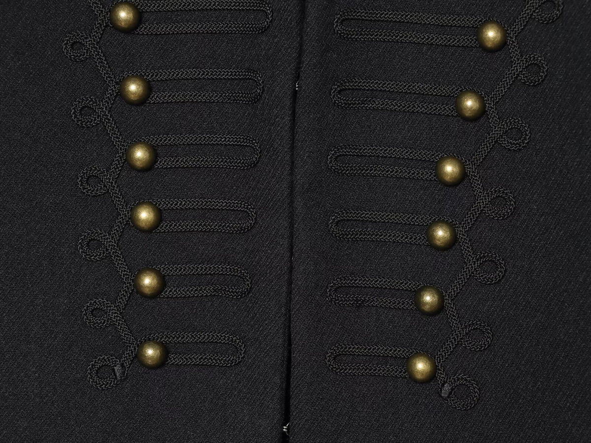 Women's Short rope knot buckle Jacket Coat