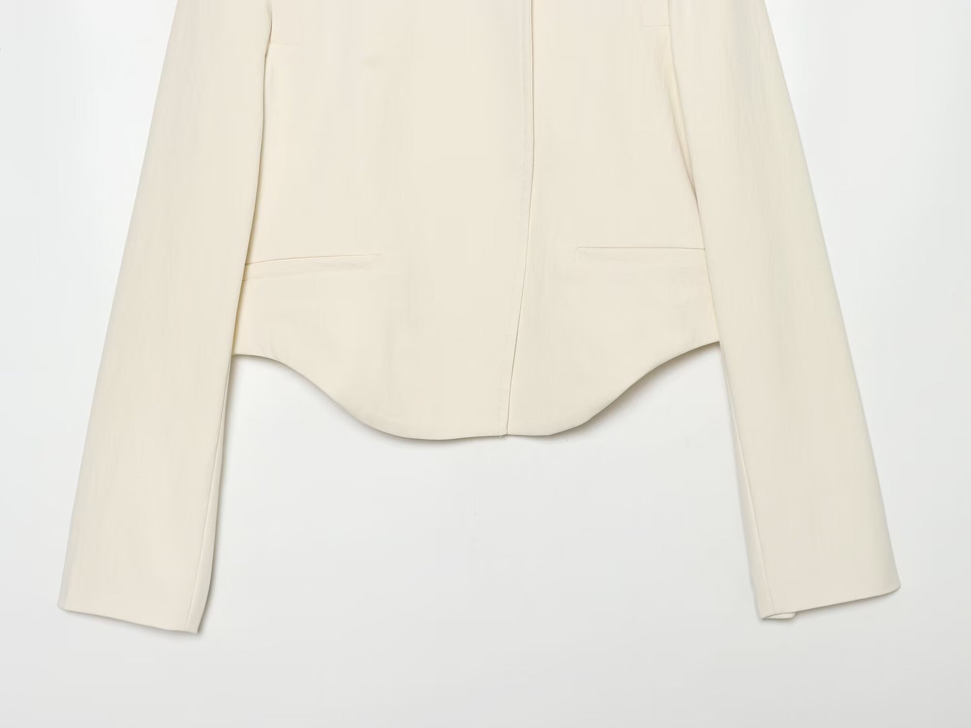 Women's short standing collar Blazer Coat
