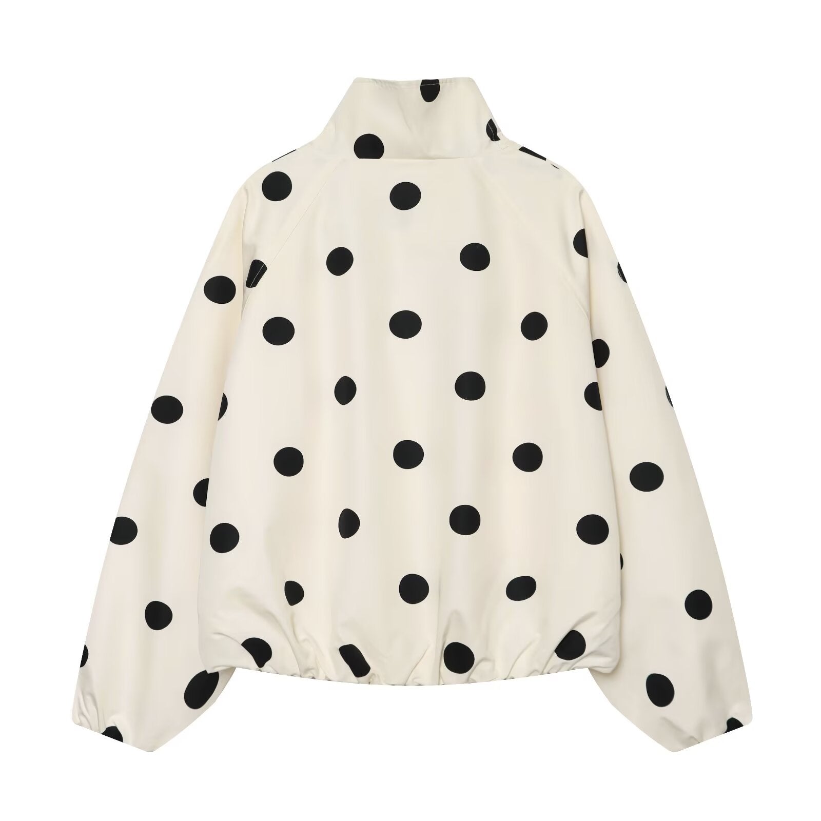 Women's polka dot pilot jacket Coat
