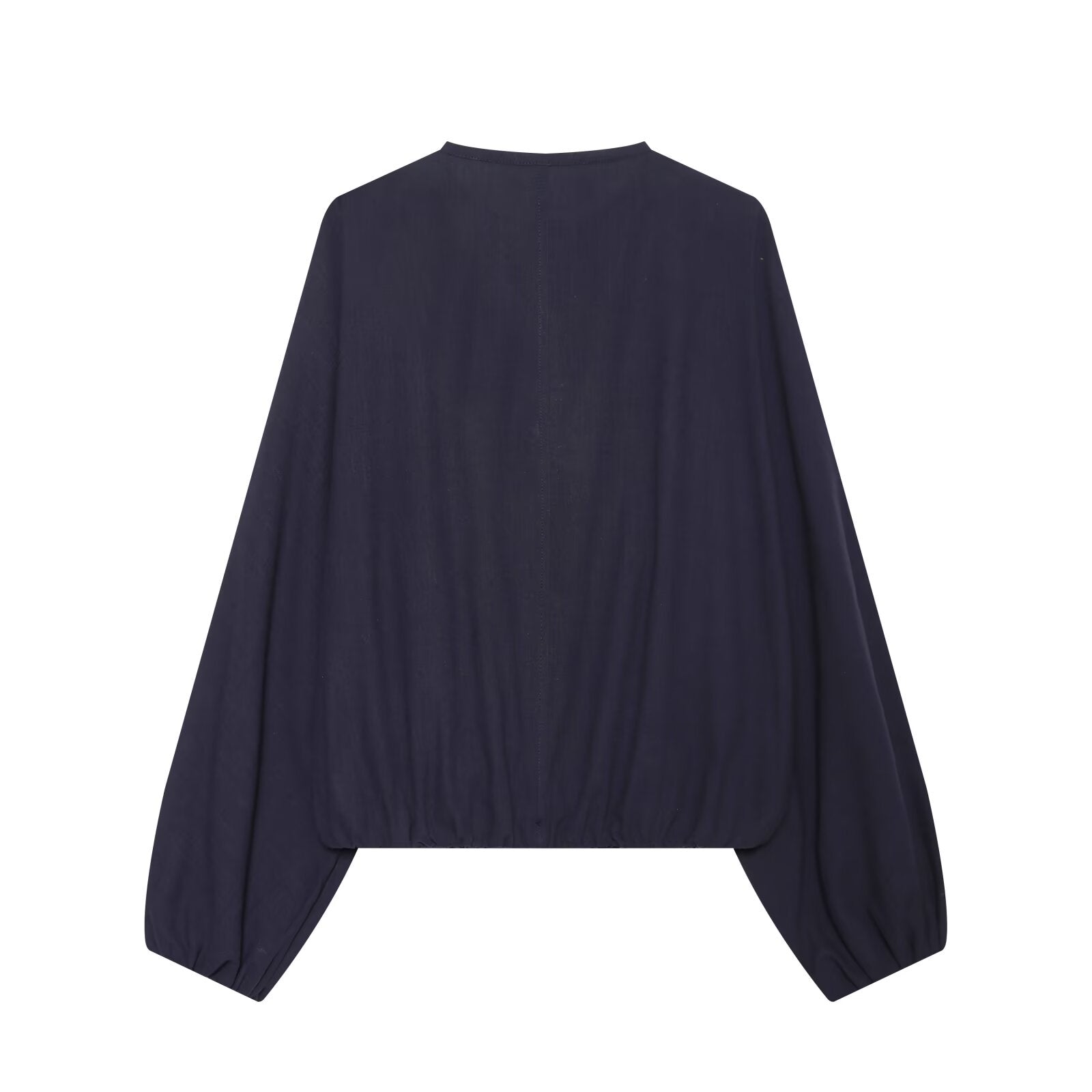 Women's loose linen blend pilot jacket