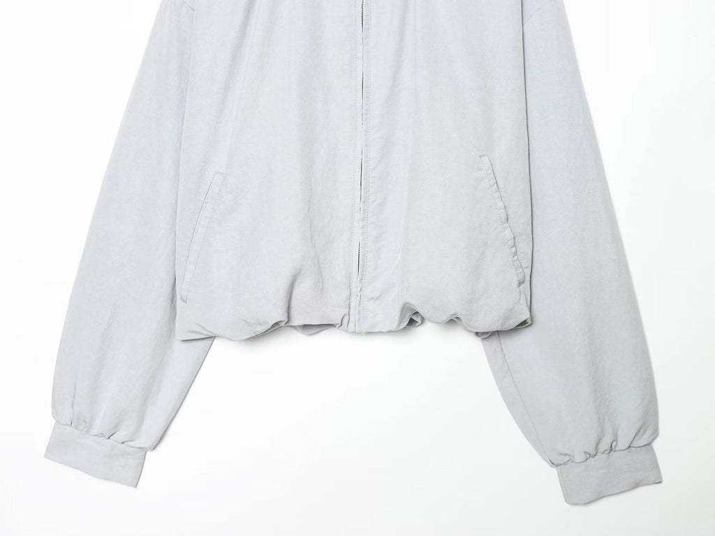 Women's balloon version pilot jacket Coat