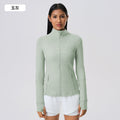 LU Women's Autumn and Winter New Stretch Running Fitness Yoga Long Sleeve Jacket
