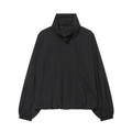 Women's casual large silhouette nylon Coat