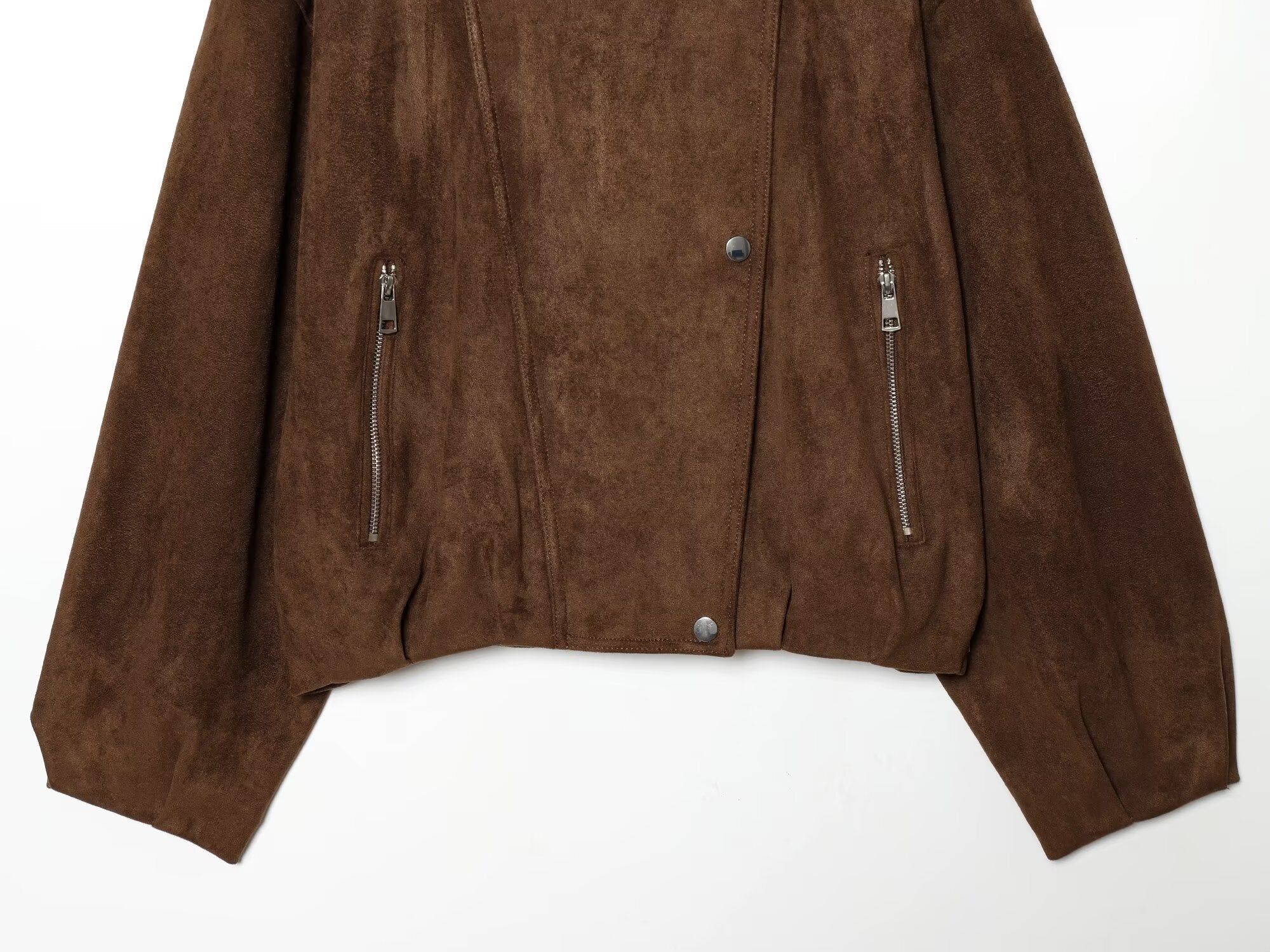 Women's Anti suede effect loose jacket Coat