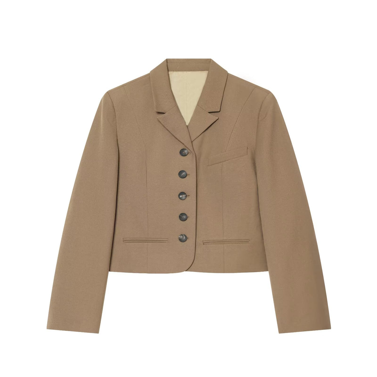 suit Women's 2 pieces slim single breasted lapel Blazer Coat +Pants