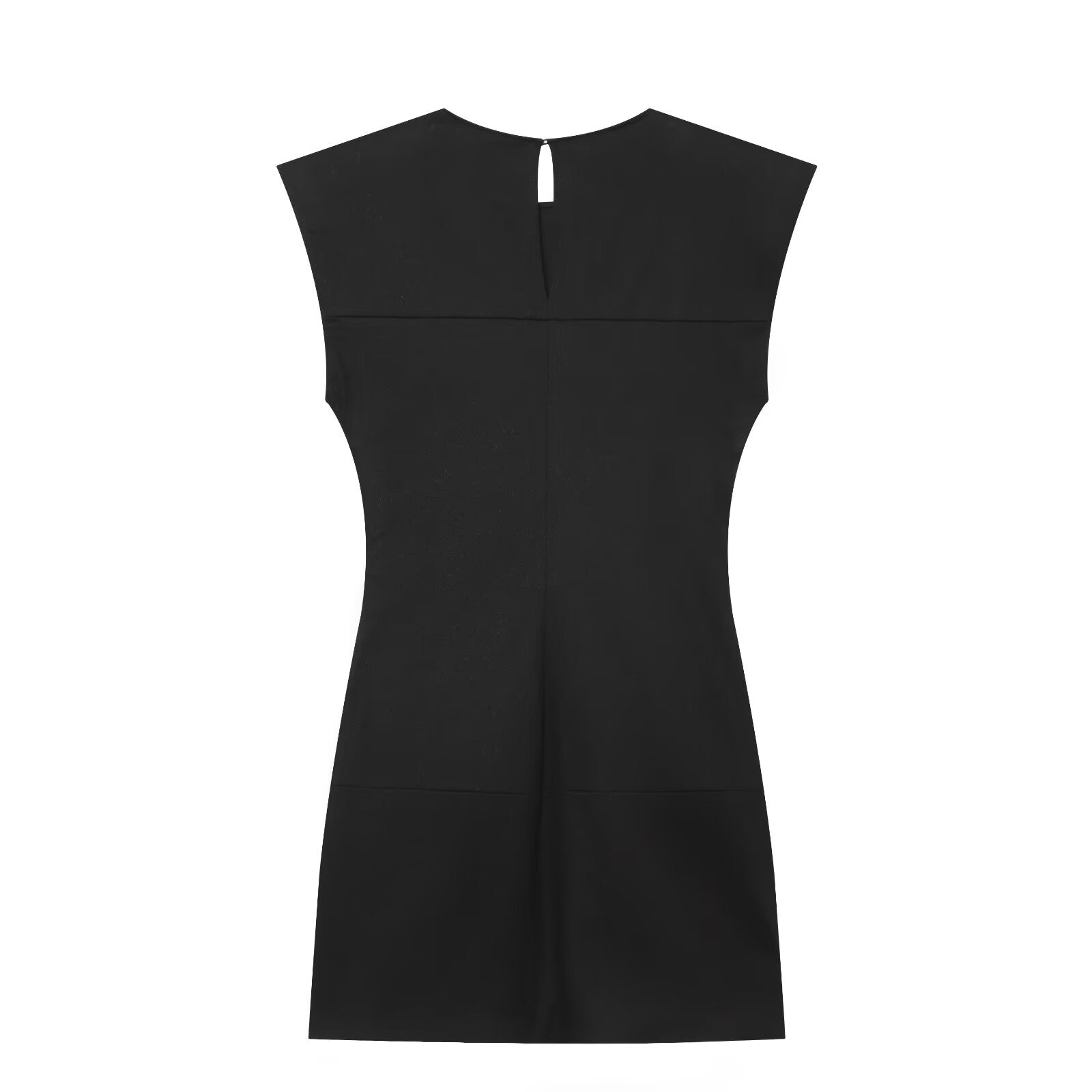 Women's rope knot buckle decoration mini dress