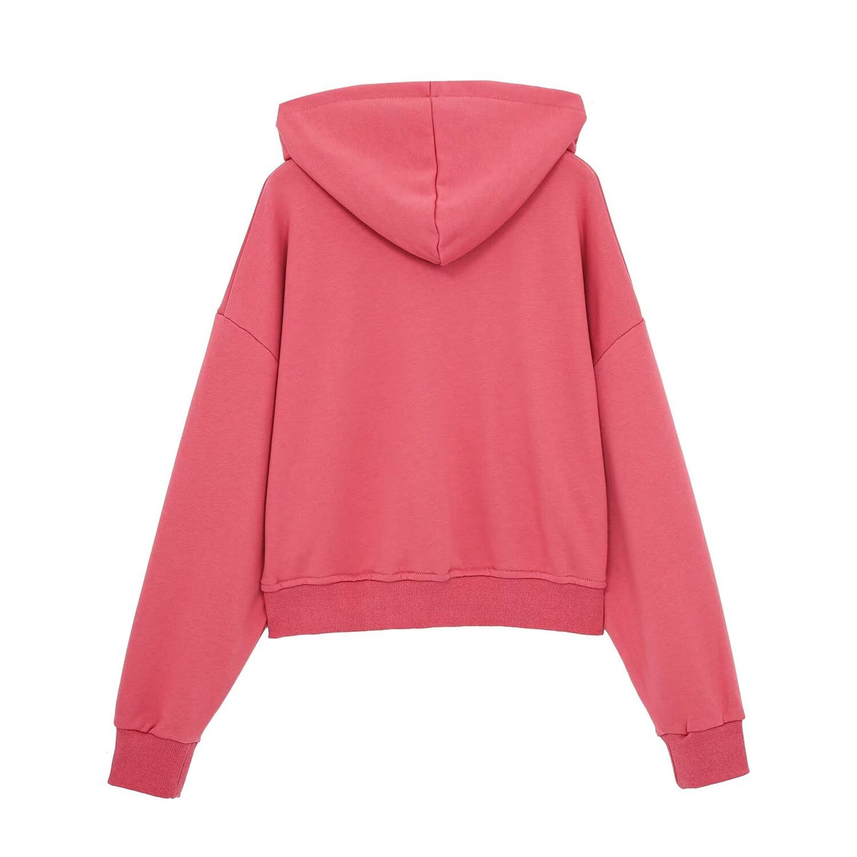 suit Women's 2 pieces Short lace up hooded sweatshirt+Pants
