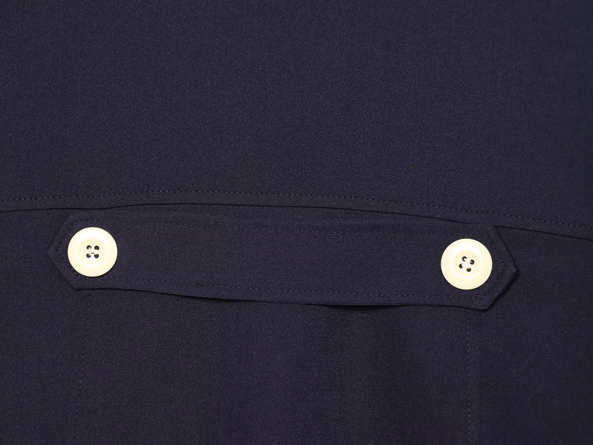 Women's contrasting button slim Blazer Coat