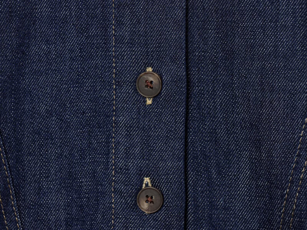 2026 Women's loose long sleeved denim shirt