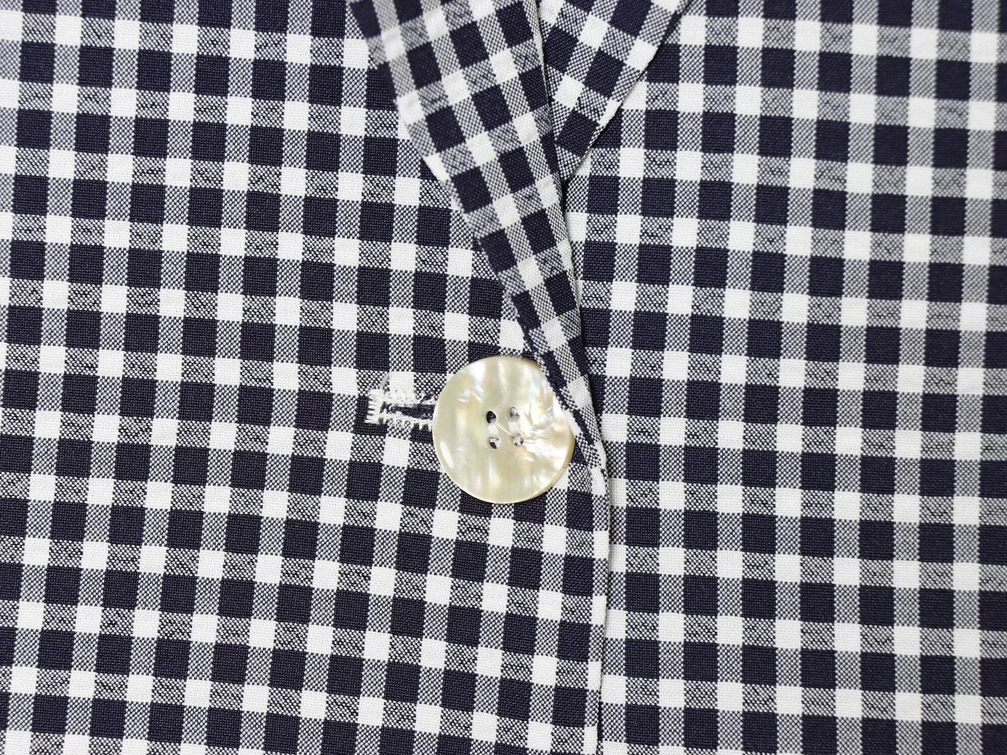 suit Women's 2 pieces short V-neck plaid Blazer Coat +Pants