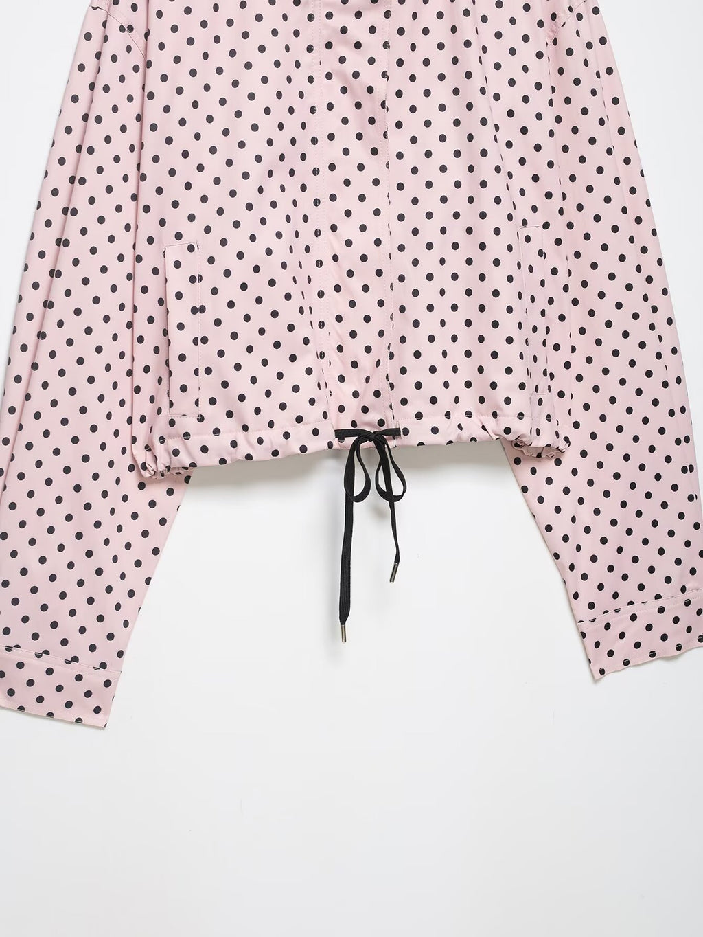 suit Women's 2 pieces polka dot chiffon Coat+shorts