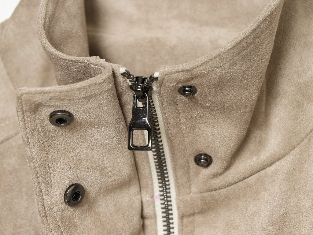 Women's suede texture short strap jacket Coat