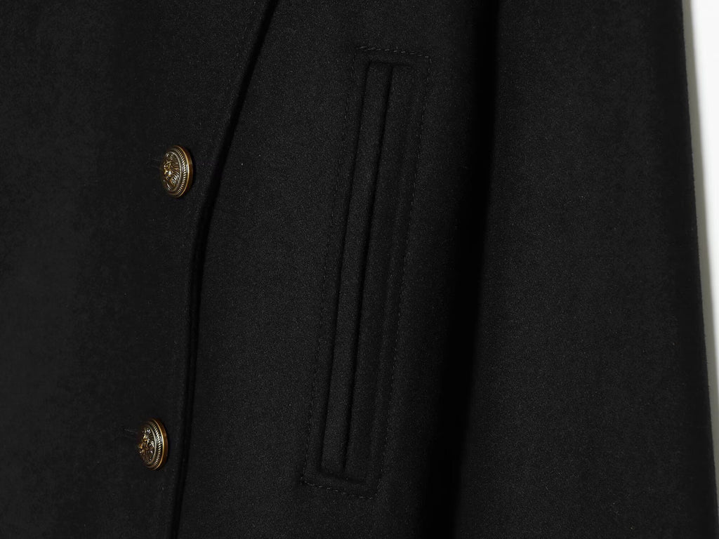 Women's thick wool blend short Coat