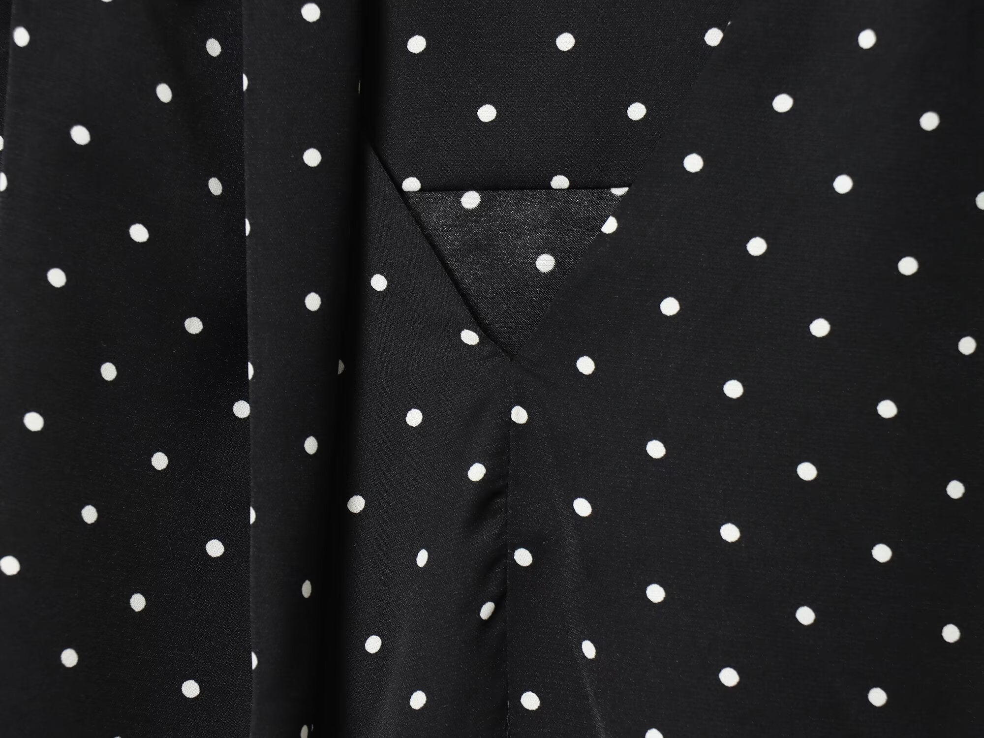 Women's new scarf decoration dot print mini dress