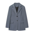 Women's slim versatile single breasted Blazer Coat