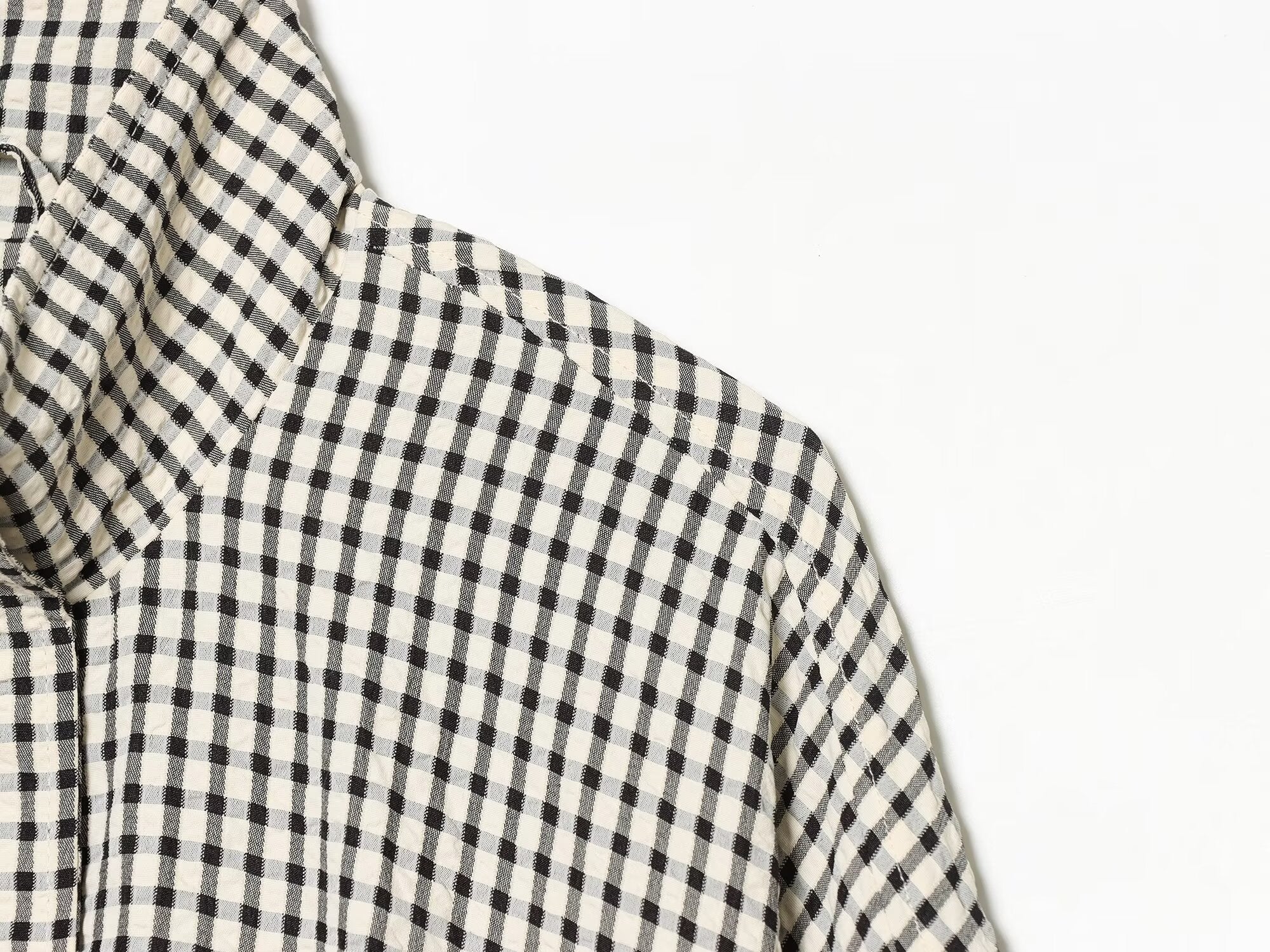 Women's casual plaid pilot jacket Coat