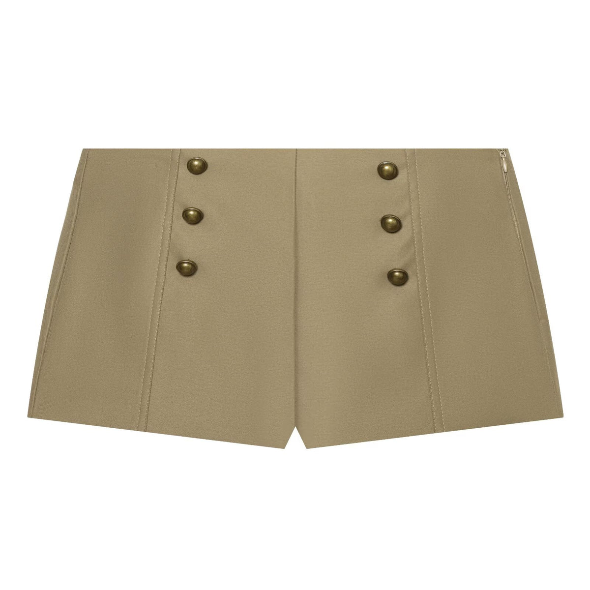 suit Women's 2 pieces pocket decoration slim jacket Coat+Shorts