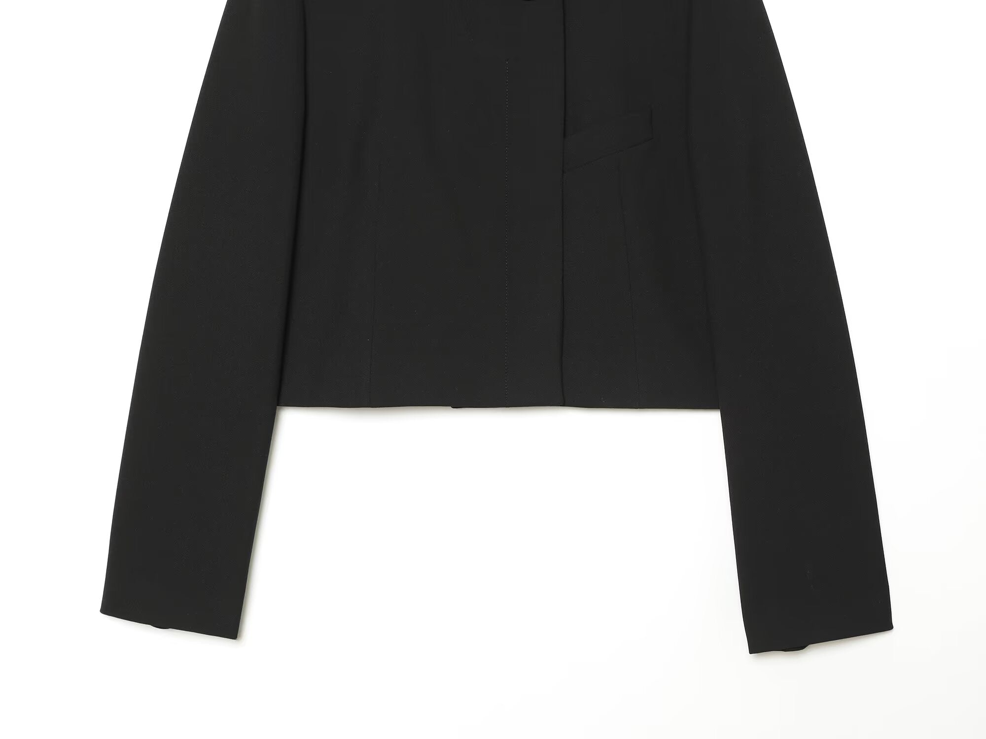 suit Women's 2 pieces short standing collar Blazer Coat +Pants