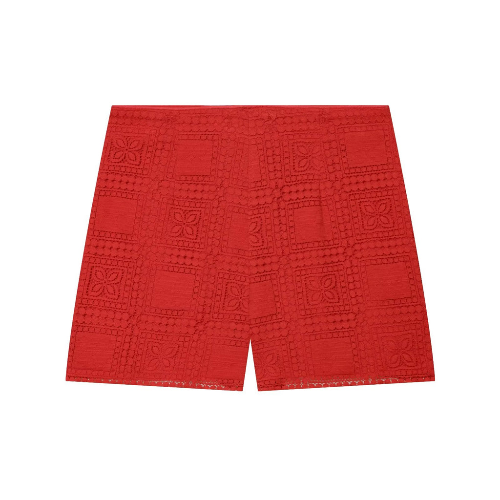 suit Women's 2 pieces rope knot buckle lace top+shorts