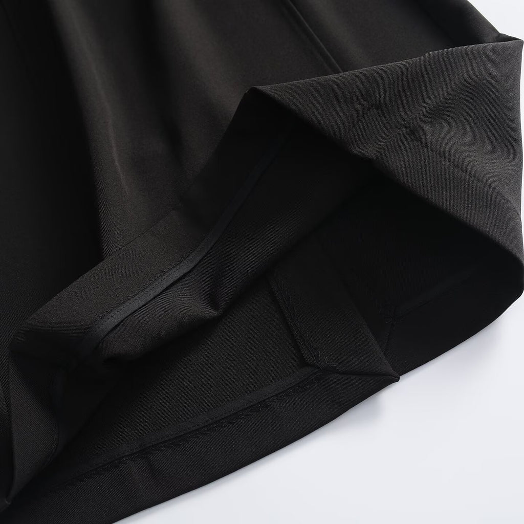 Women's casual versatile straight MIDI skirt