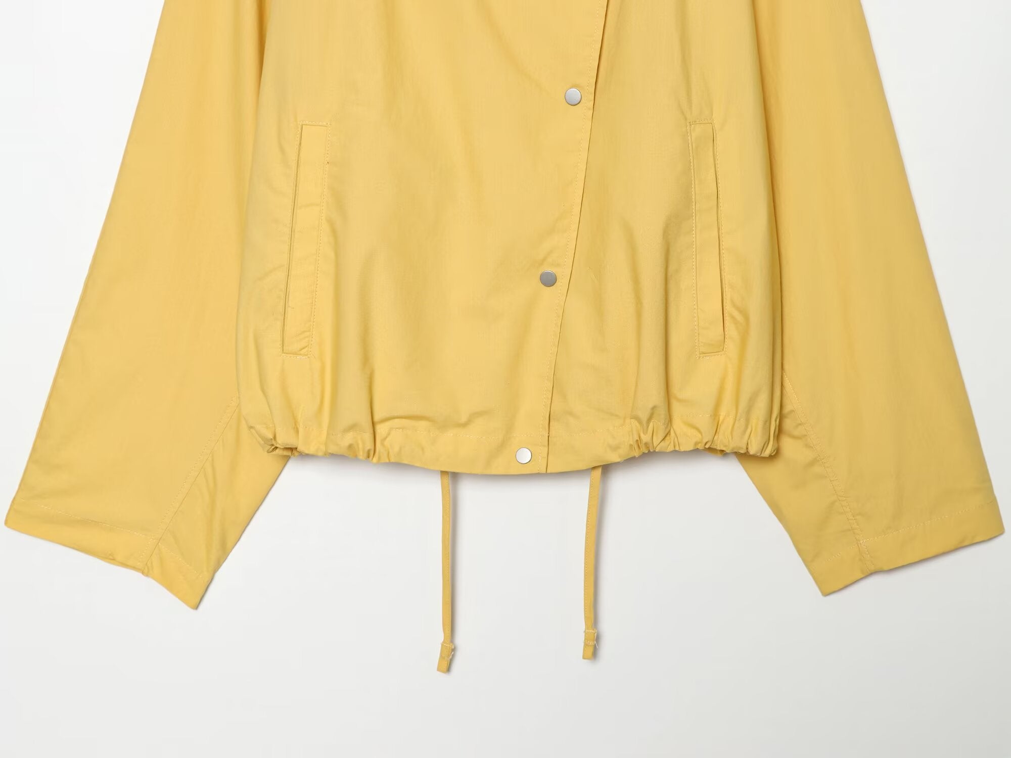 Women's side open collar pilot jacket Coat