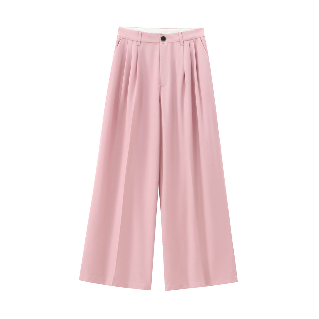 2026 Women's Loose Casual Double Pleat Pants