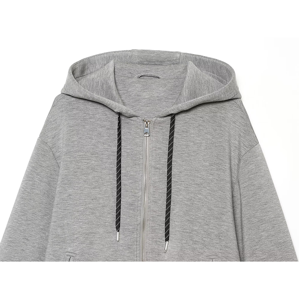 Women's casual hooded pilot jacket hoodie