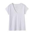 Women's casual versatile V-neck T-shirt