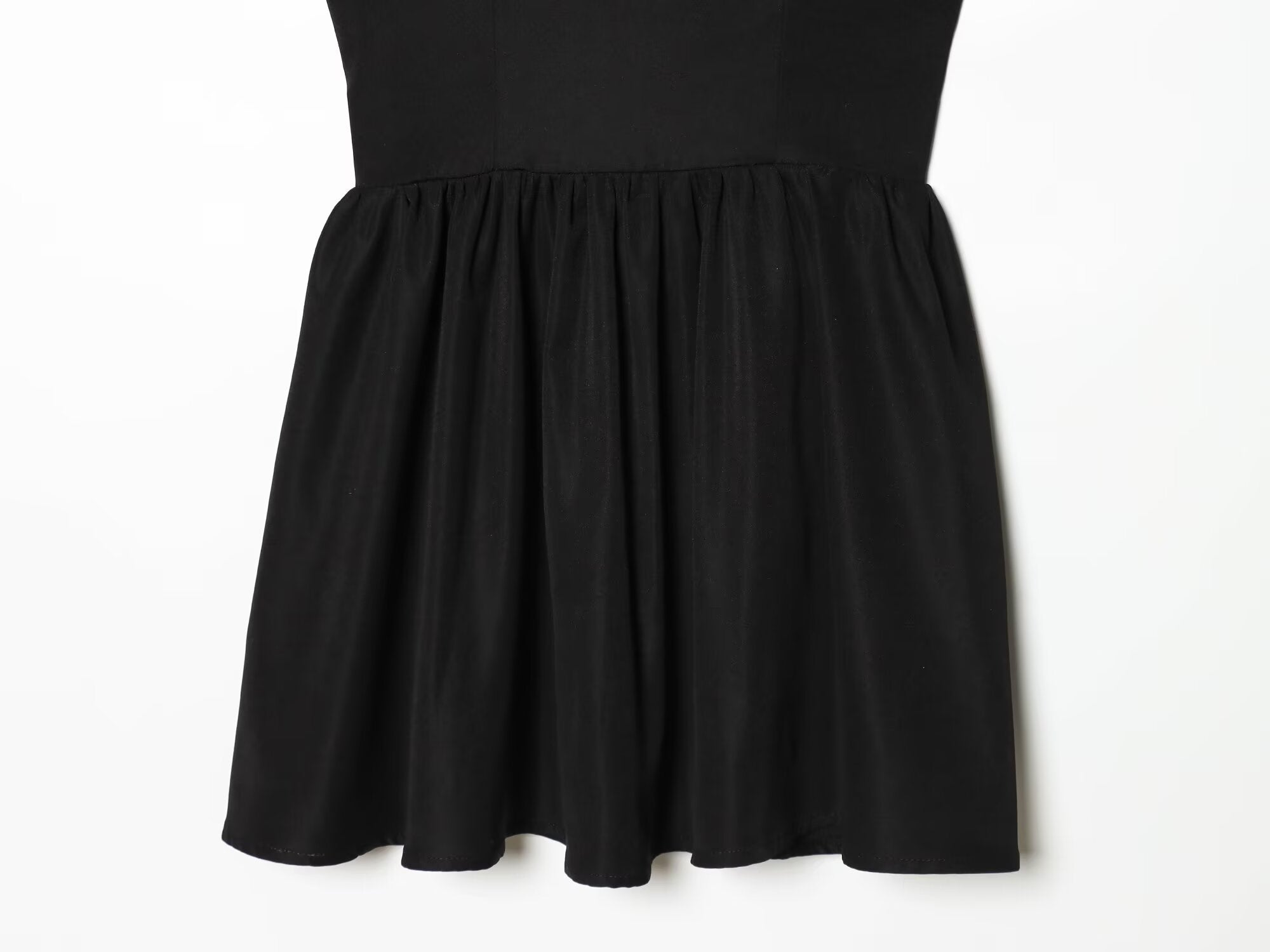 Women's strapless suspender puffy dress