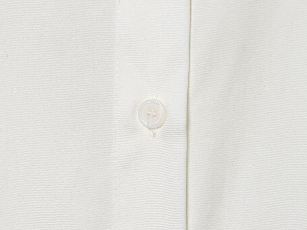 Women's loose puff sleeve poplin shirt