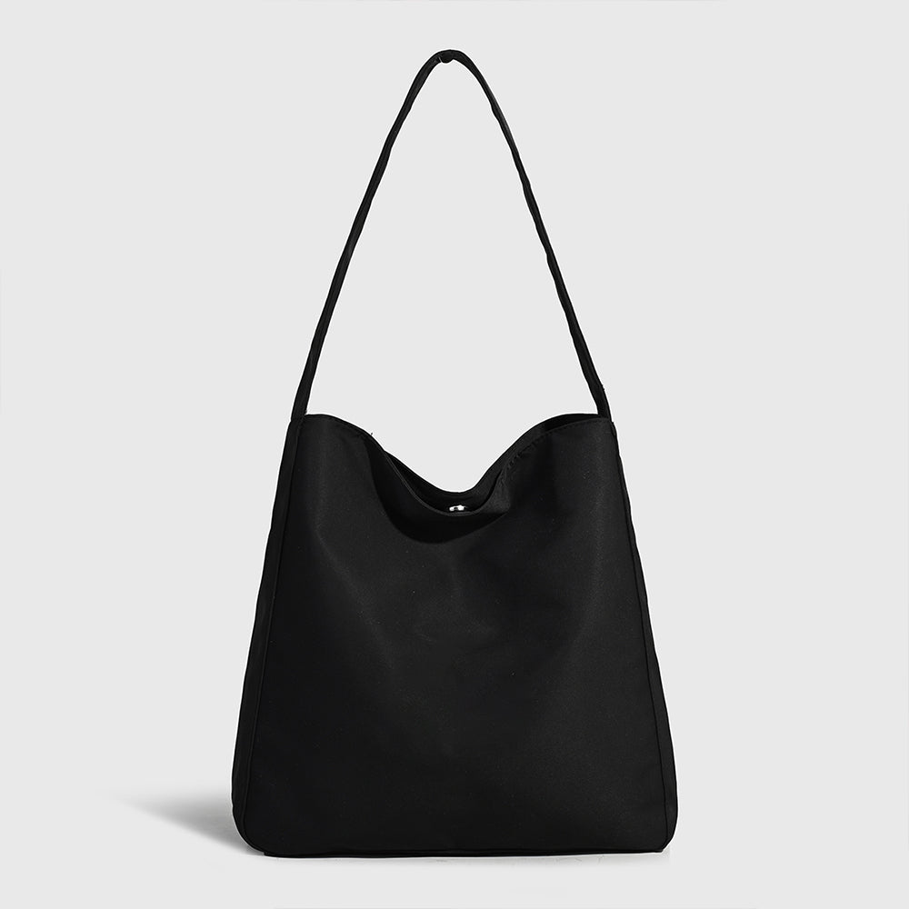 Women's new leisure wide shoulder strap one-shoulder large capacity bag