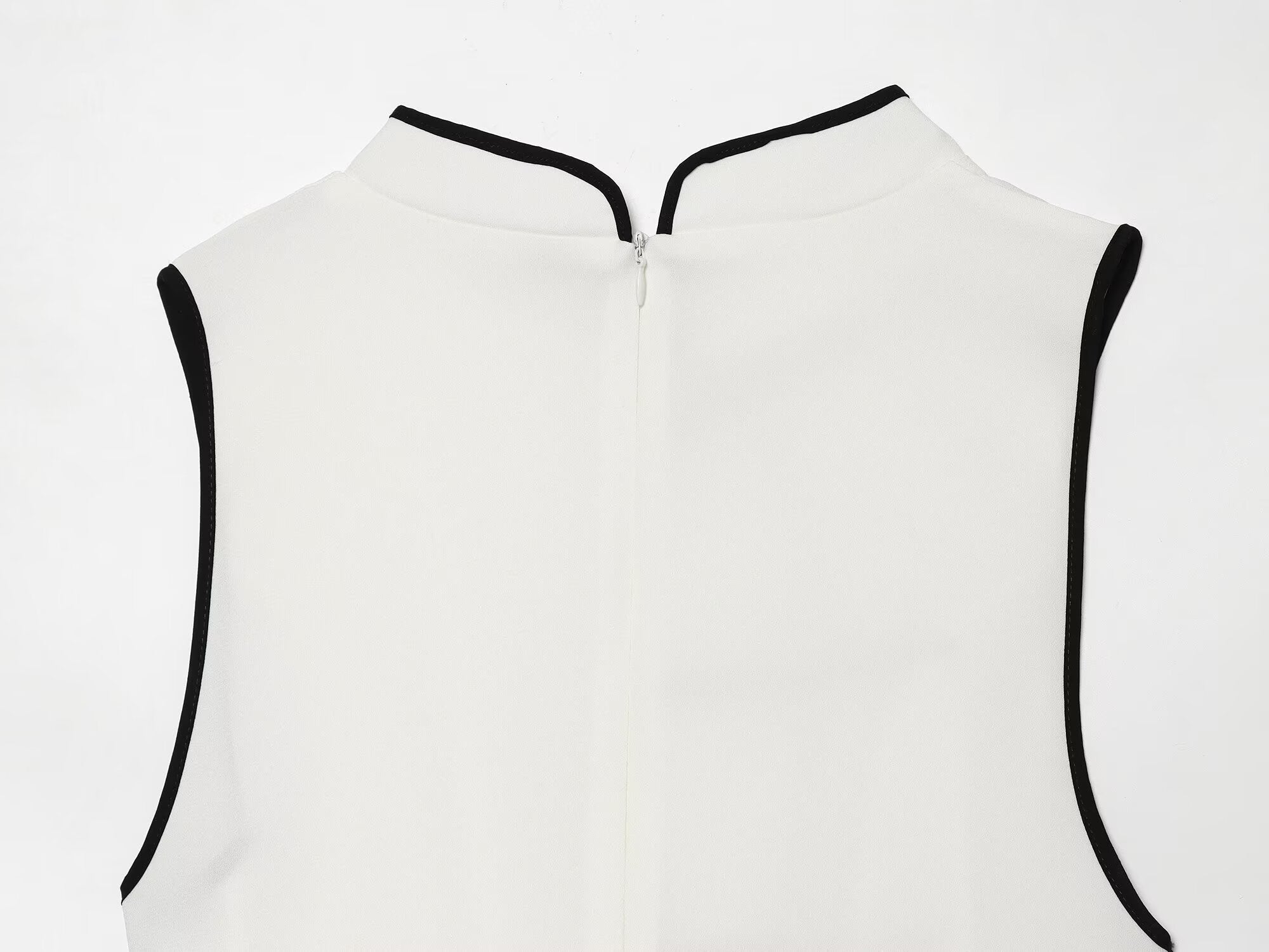 Women's rope knot buckle slim dress