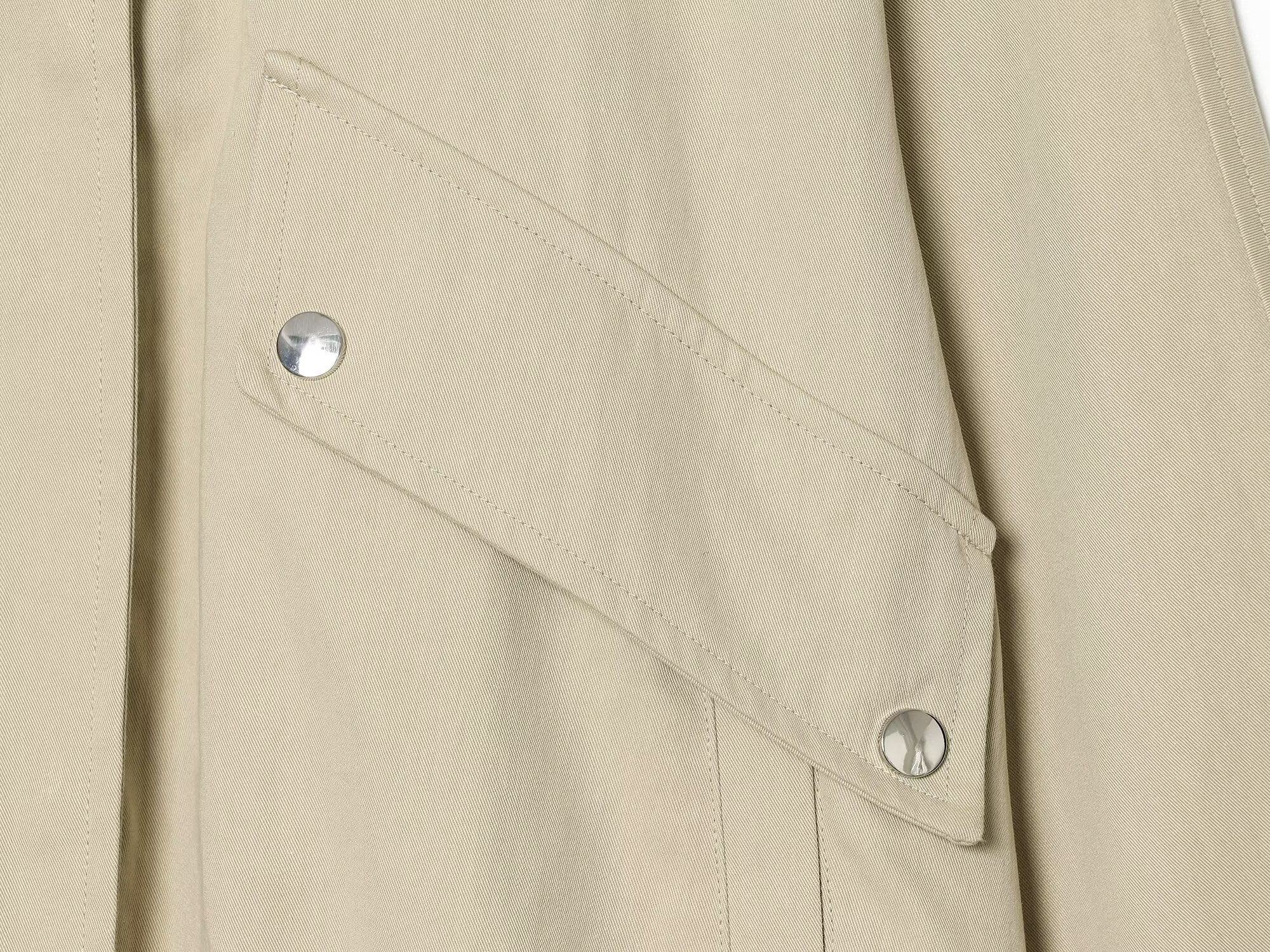Women's standing collar loose pilot jacket Coat