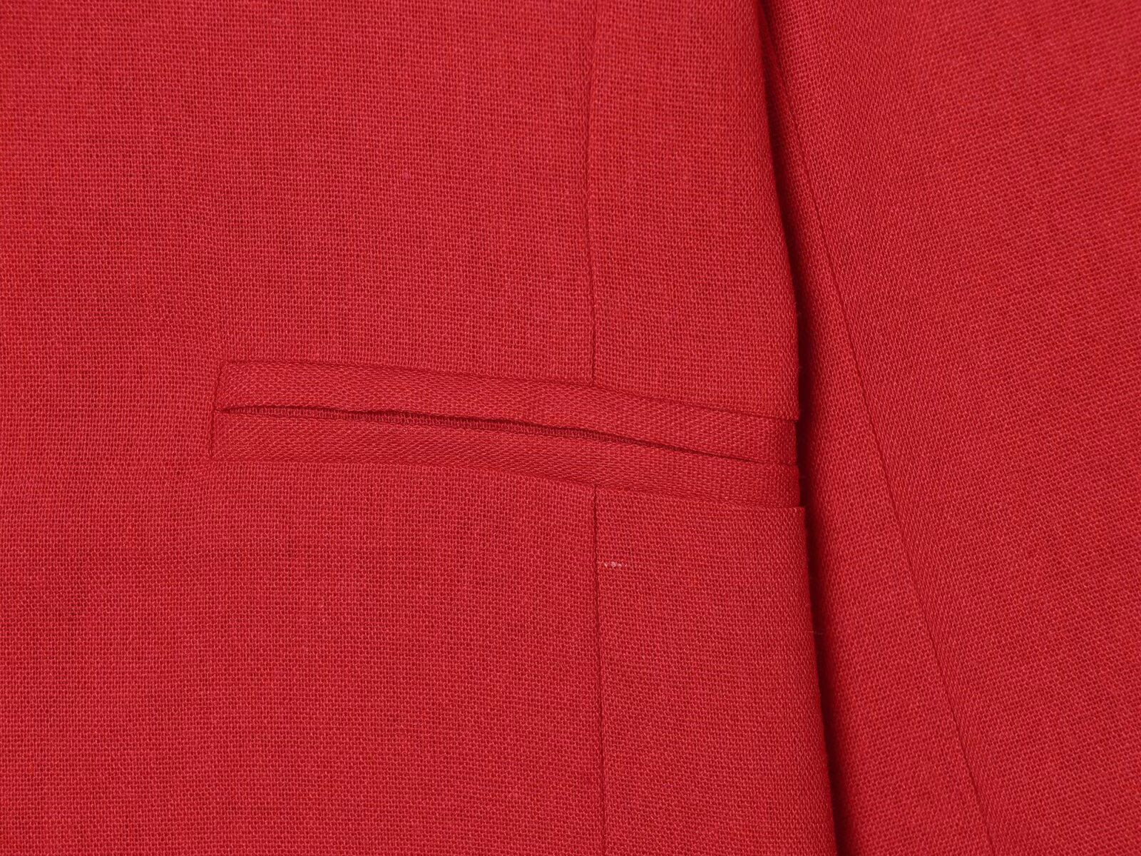 Women's casual linen blend Blazer Coat