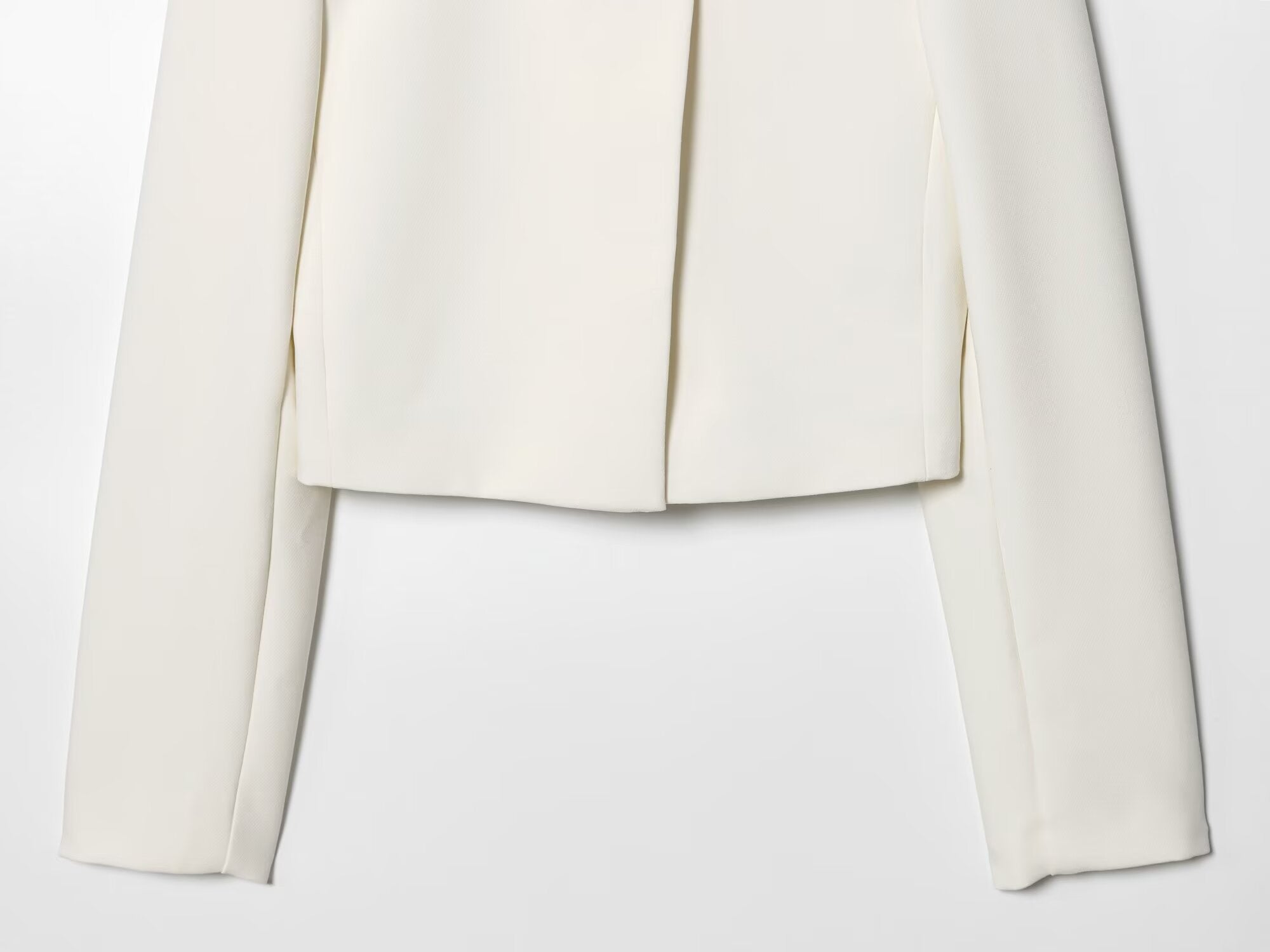 Women's new fashion short single breasted stand collar suit jacket