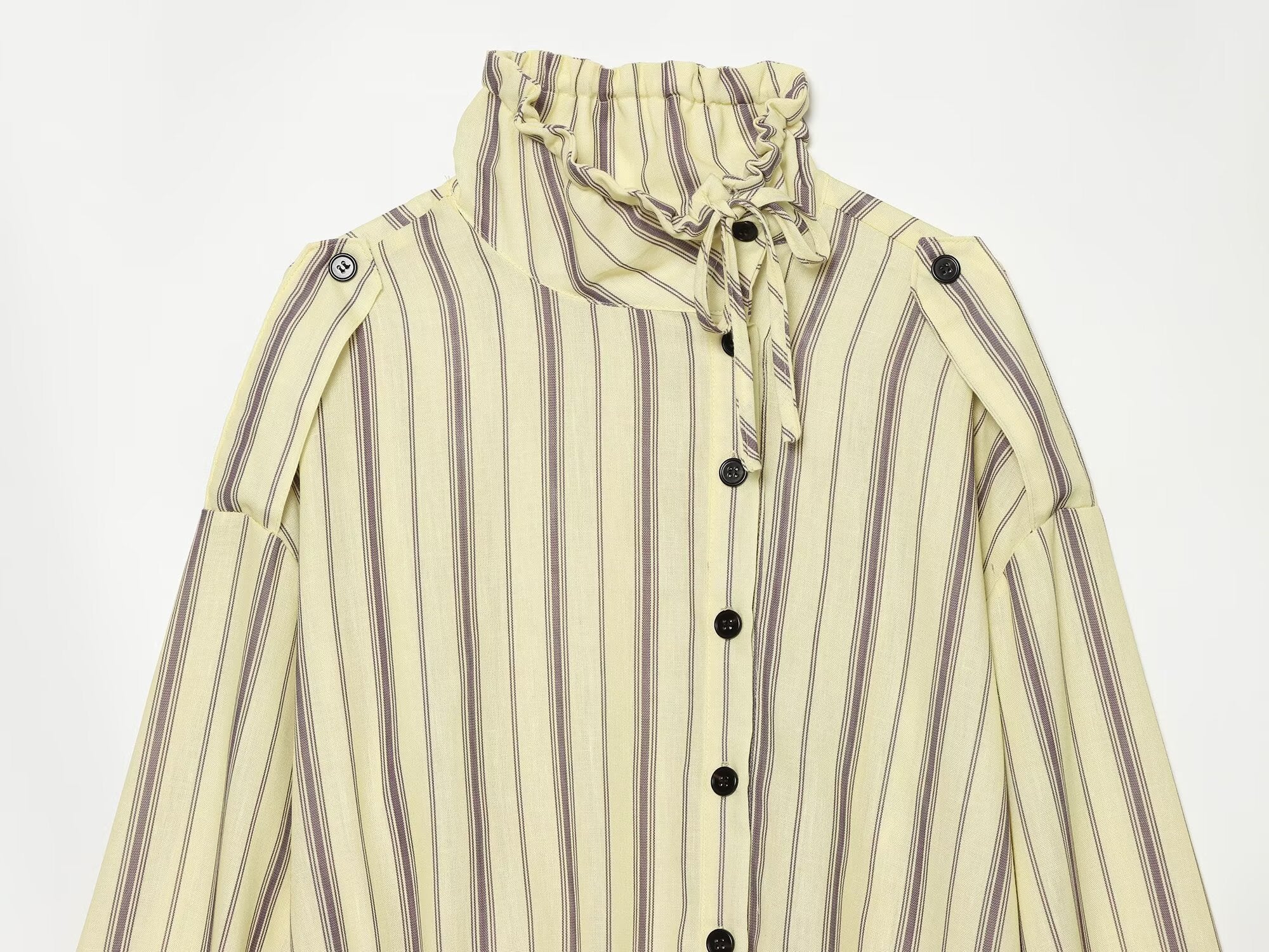 suit Women's 2 pieces casual striped linen blend Coat+Pants