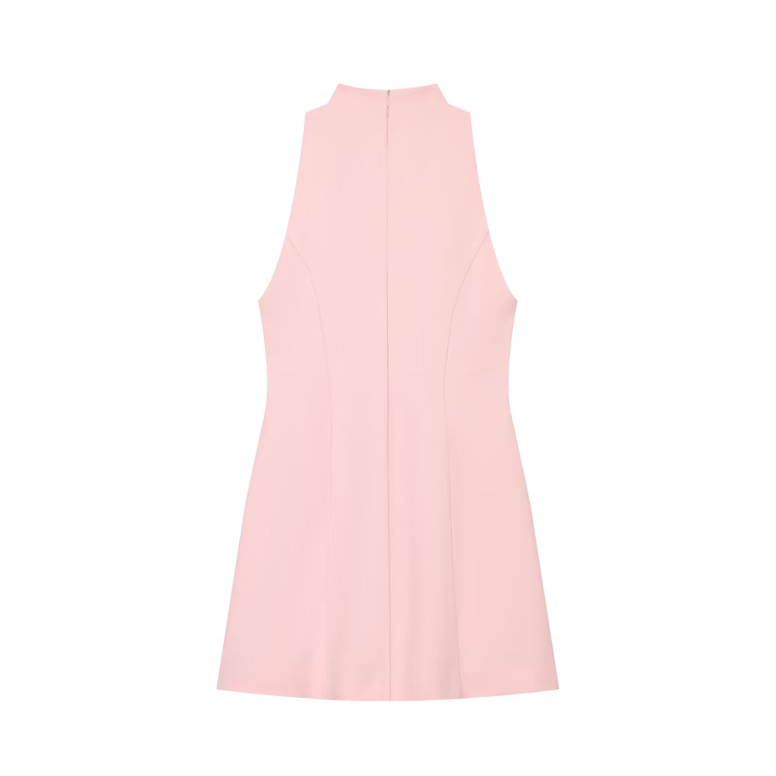 Women's opening design slim mini dress