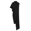 Women's new asymmetric long style pleated top