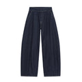 Women's stitched Balloon shaped loose jeans