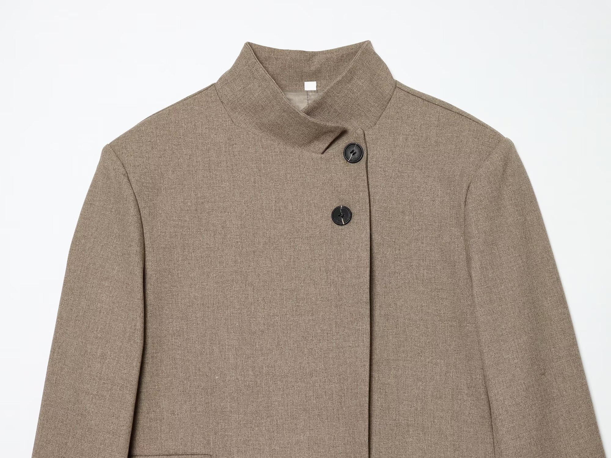 Women's casual high neck Blazer Coat