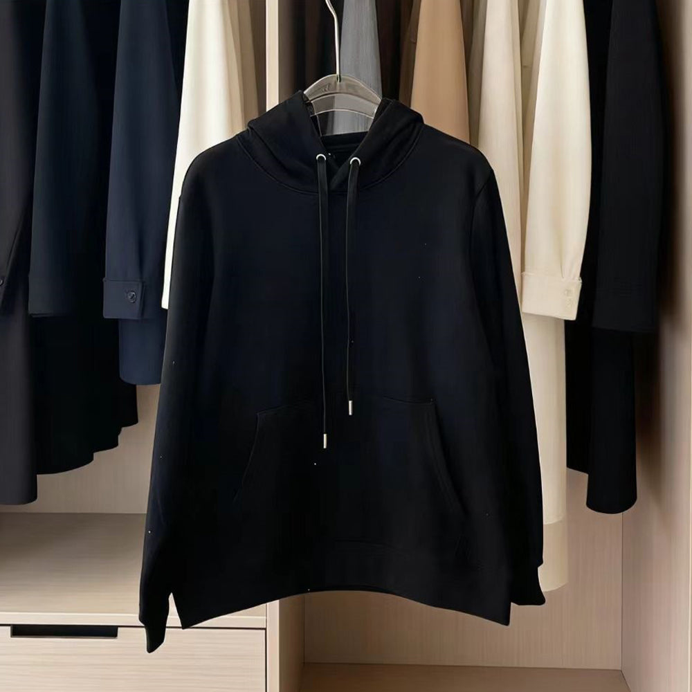 Women's new fashion hooded terry casual sweater