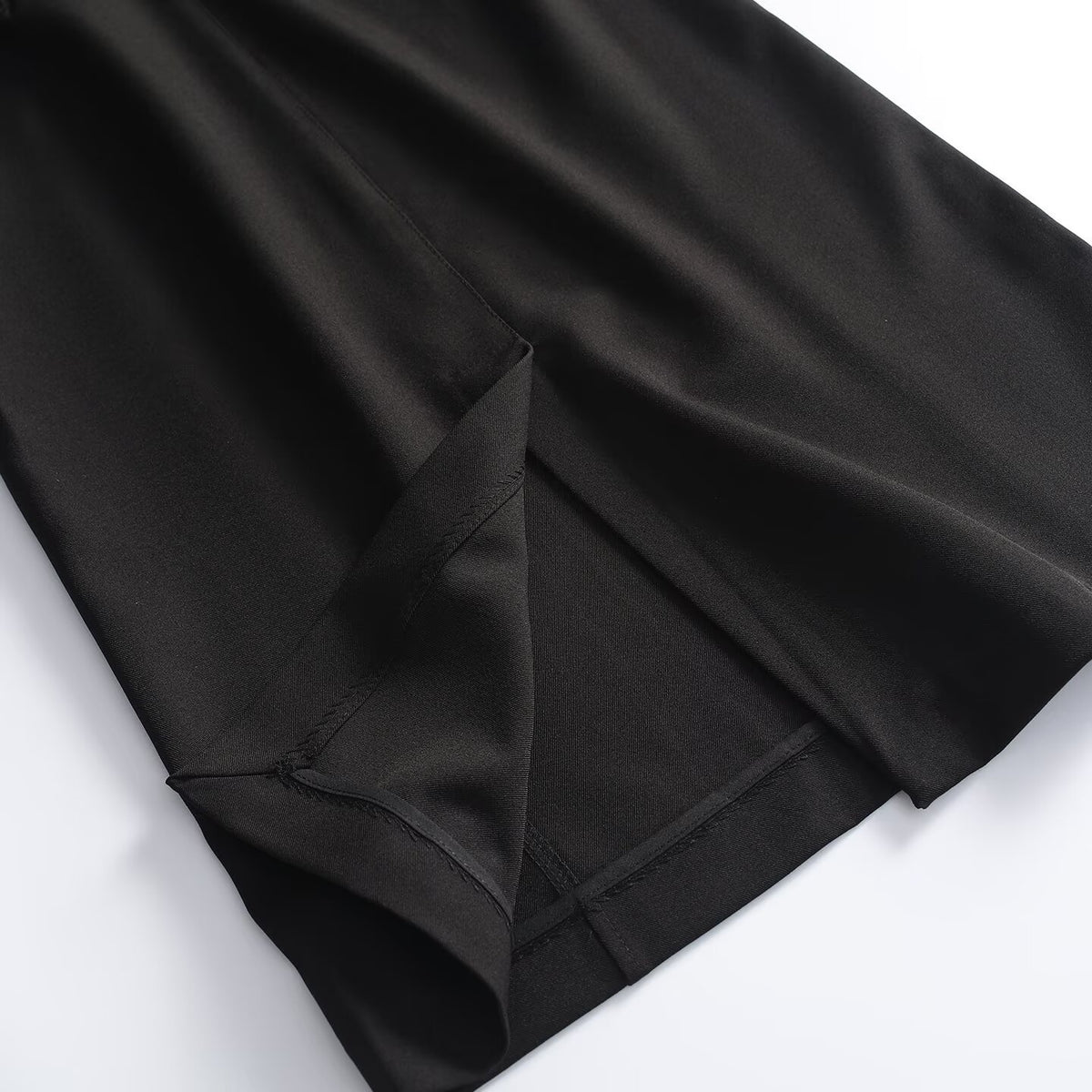 Women's casual versatile straight MIDI skirt