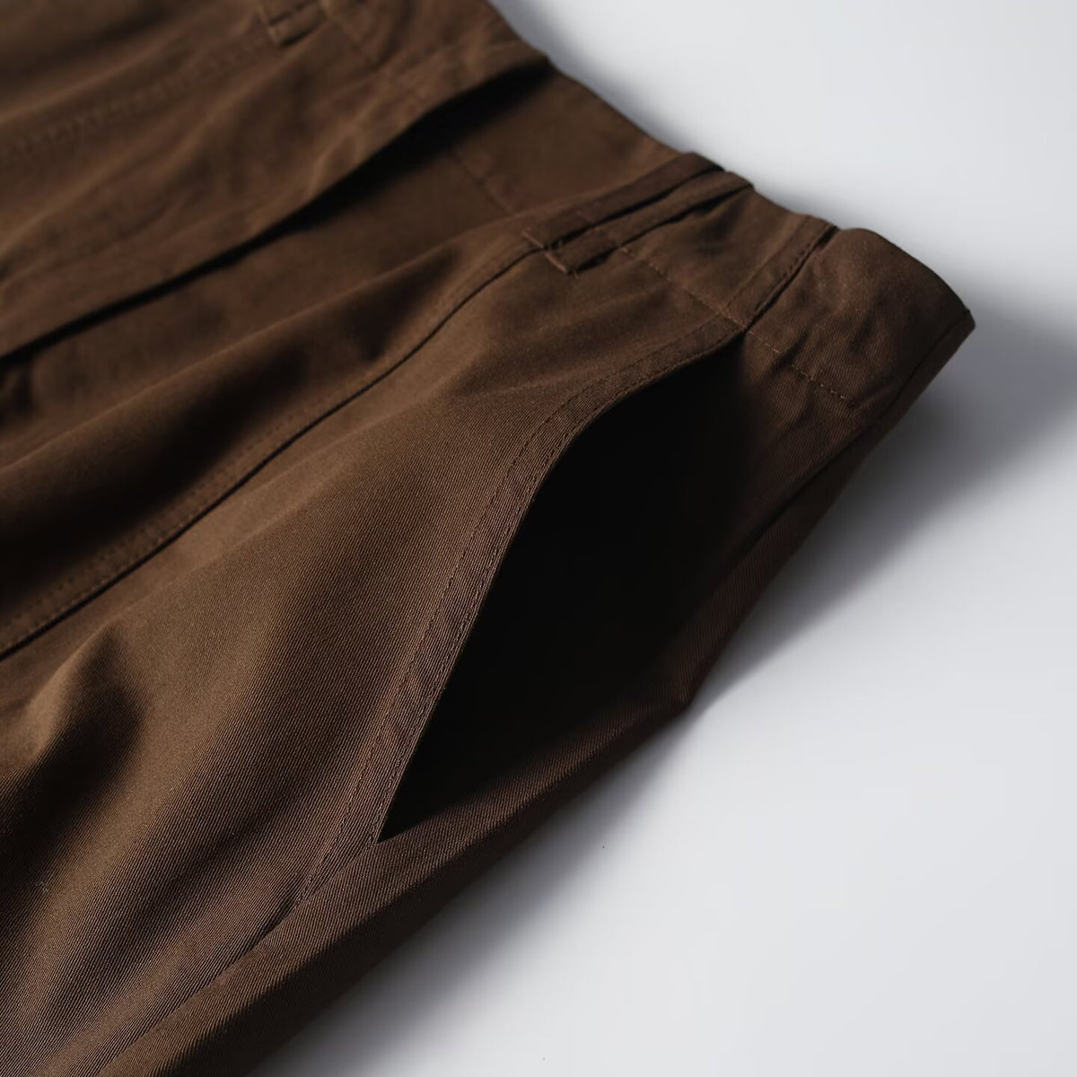 Women's retro casual versatile cotton MIDI skirt