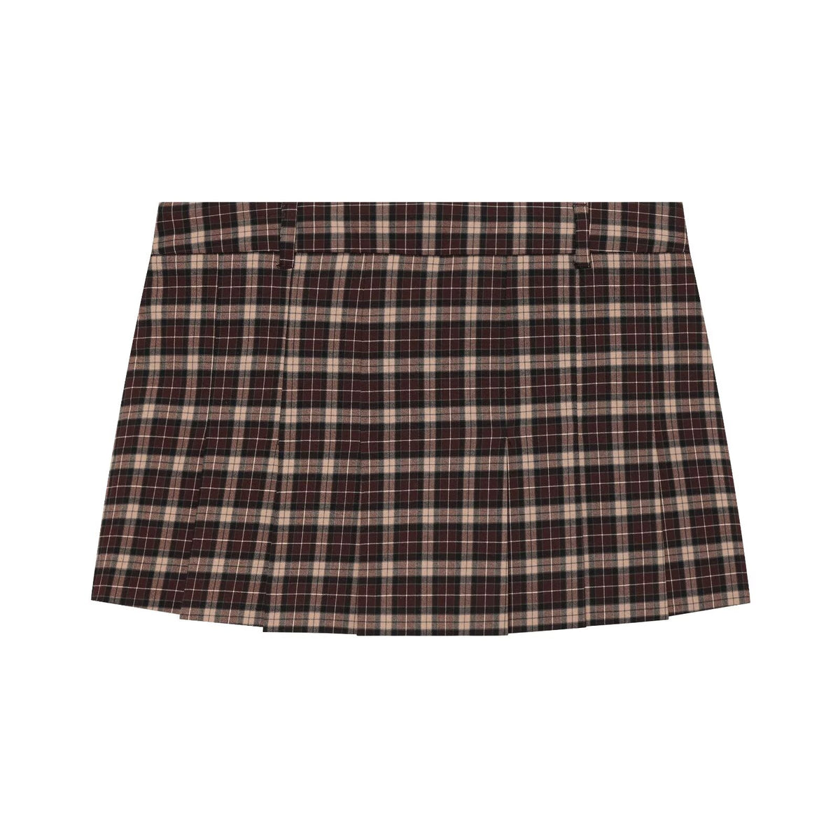suit Women's 2 pieces casual short plaid Coat+culottes