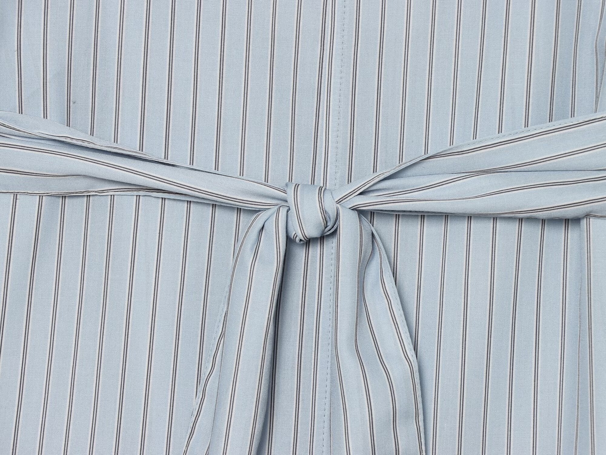 Women's layered decorative striped shirt