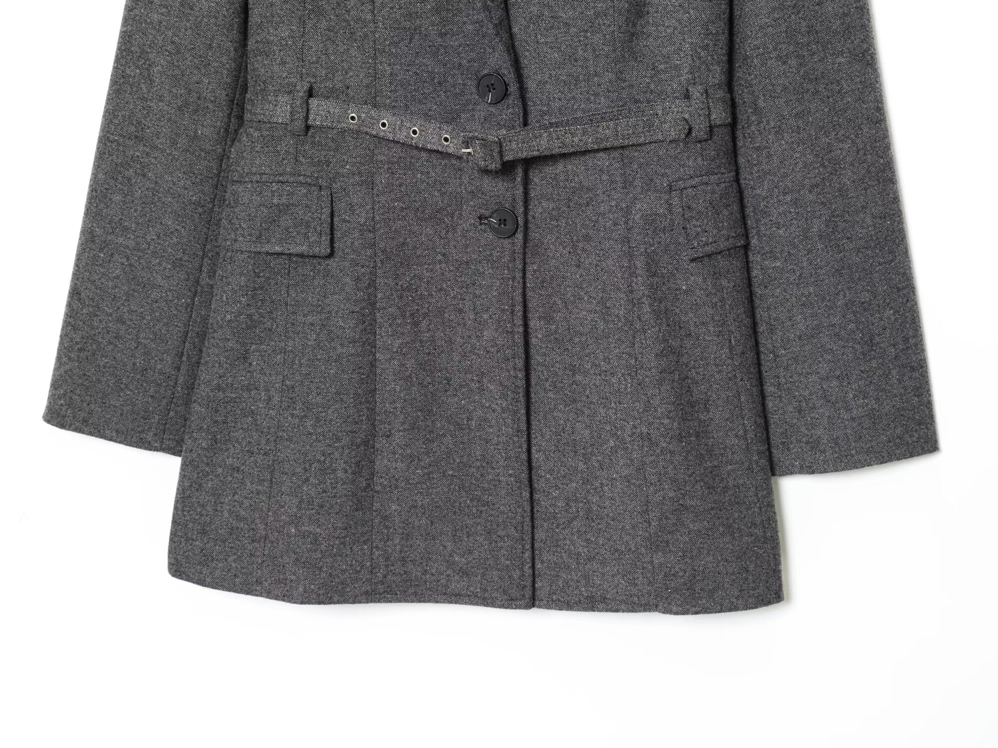 suit Women's 2 pieces with Belt casual lapel Blazer Coat +Pants