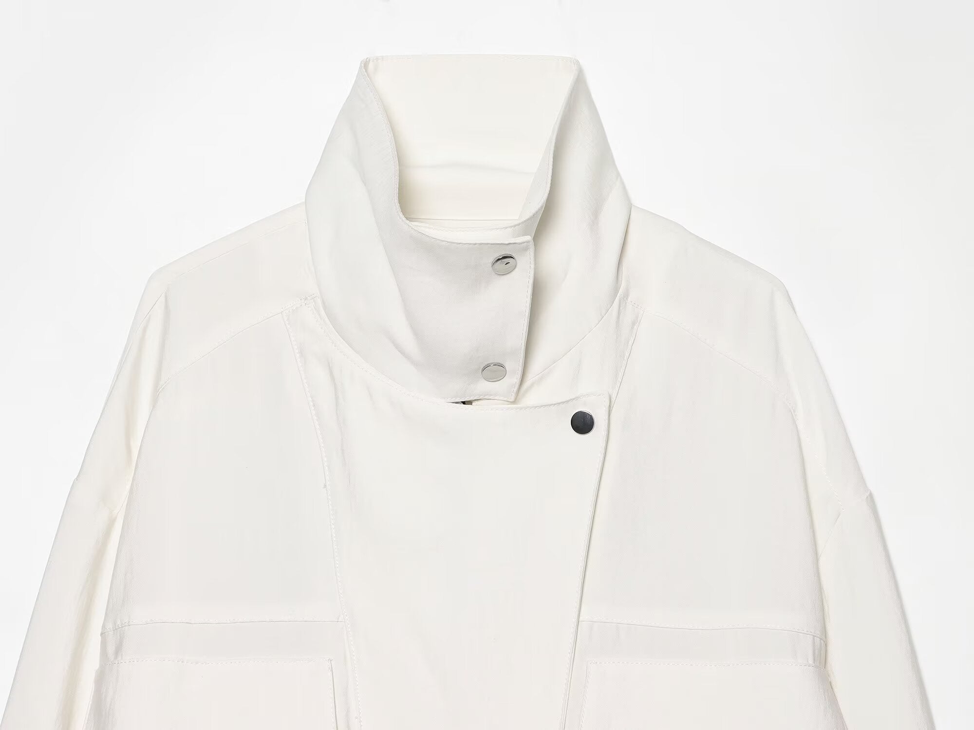 Women's Casual Stand Collar Jacket Coat