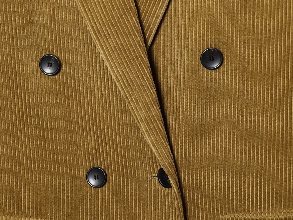 Women's loose double breasted lapel Blazer Coat
