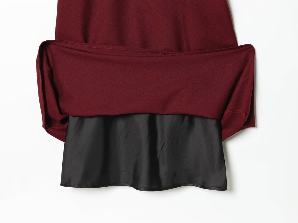 Women's linen asymmetrical MIDI dress