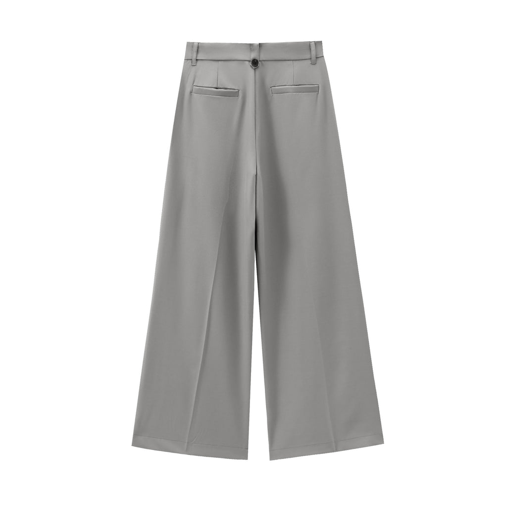 2026 Women's Loose Casual Double Pleat Pants